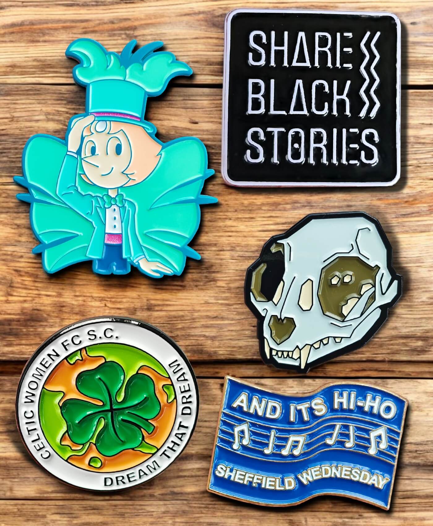 custom soft enamel pins