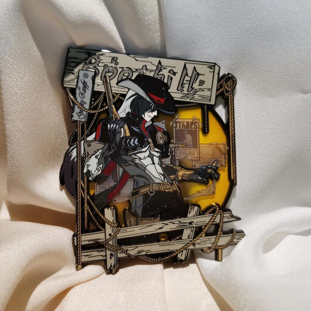 custom hard enamel pin
