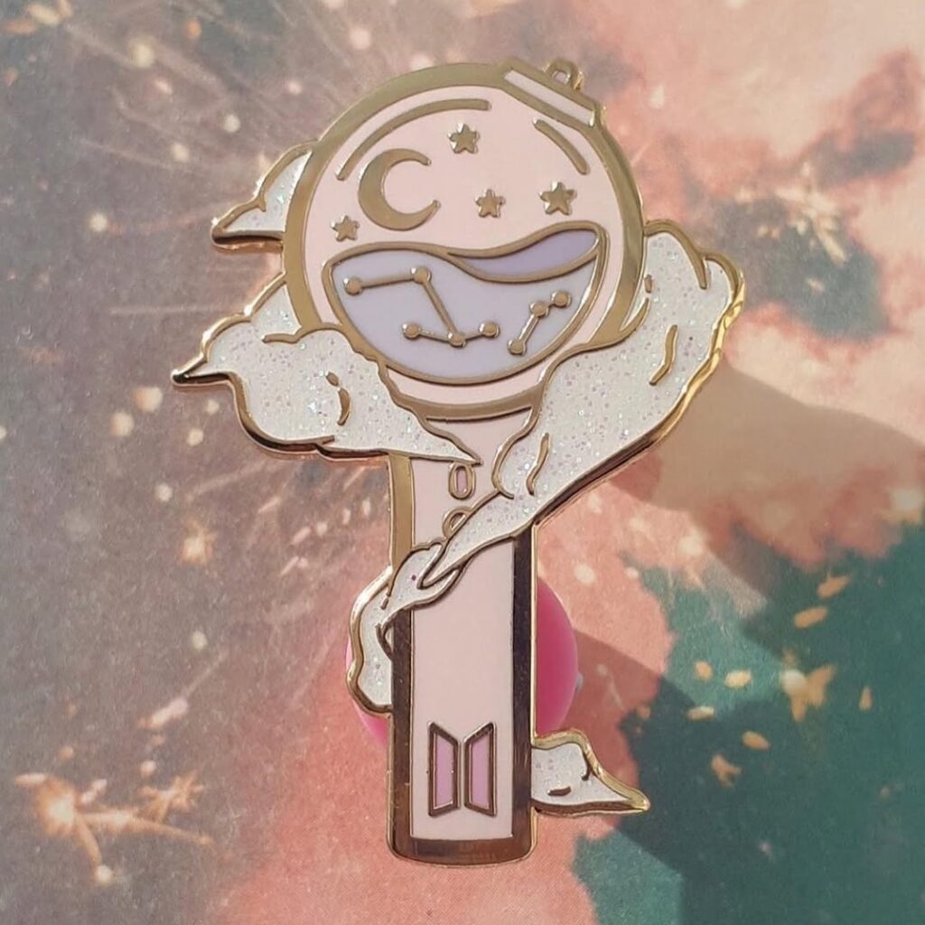 cute hard enamel pin