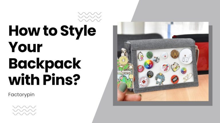 how to style your backpack with pins