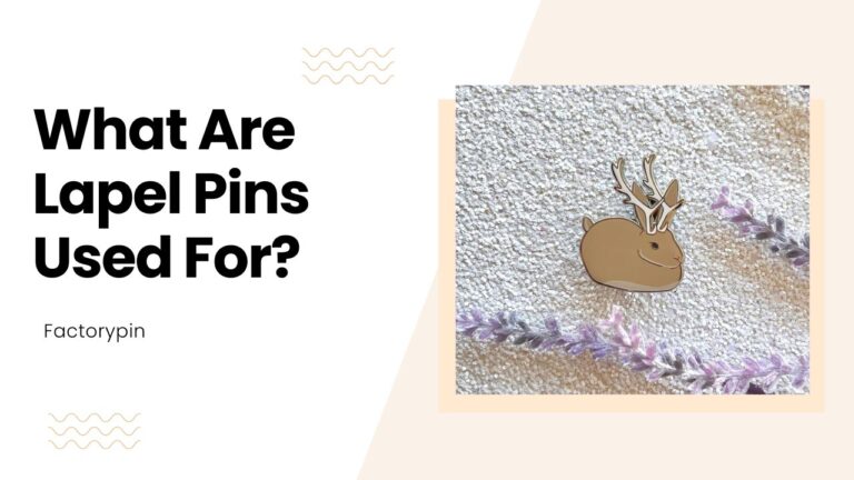 what are lapel pins used for