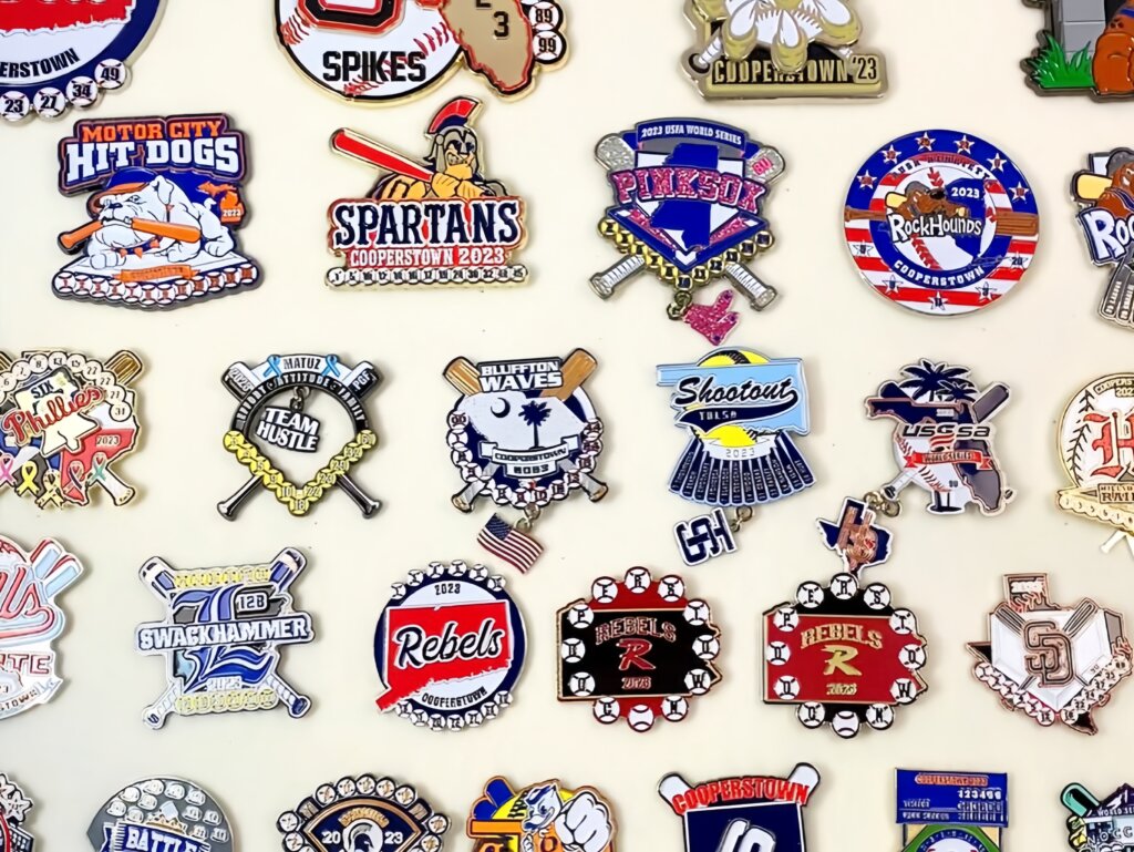 baseball trading pins