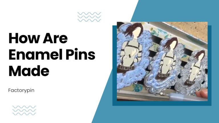 how are enamel pins made