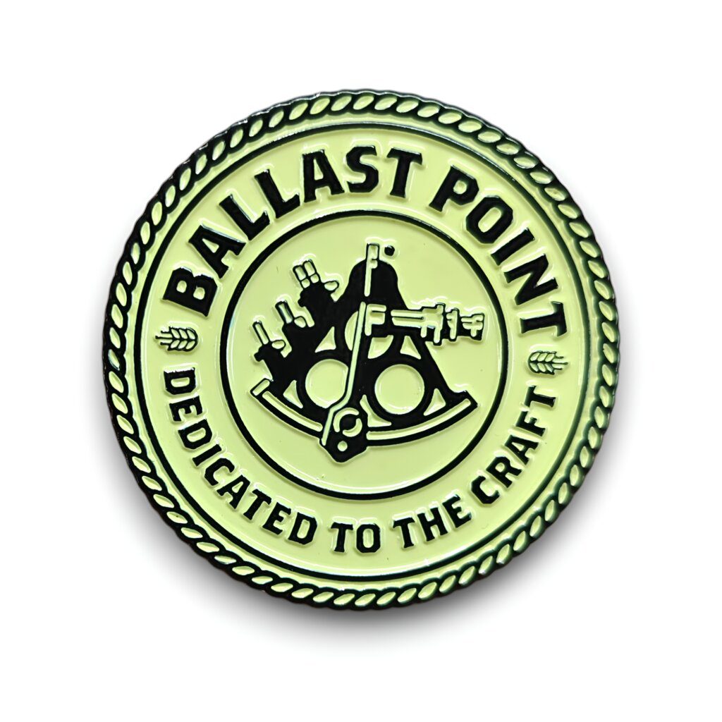 logo soft enamel pin with black nickel plating