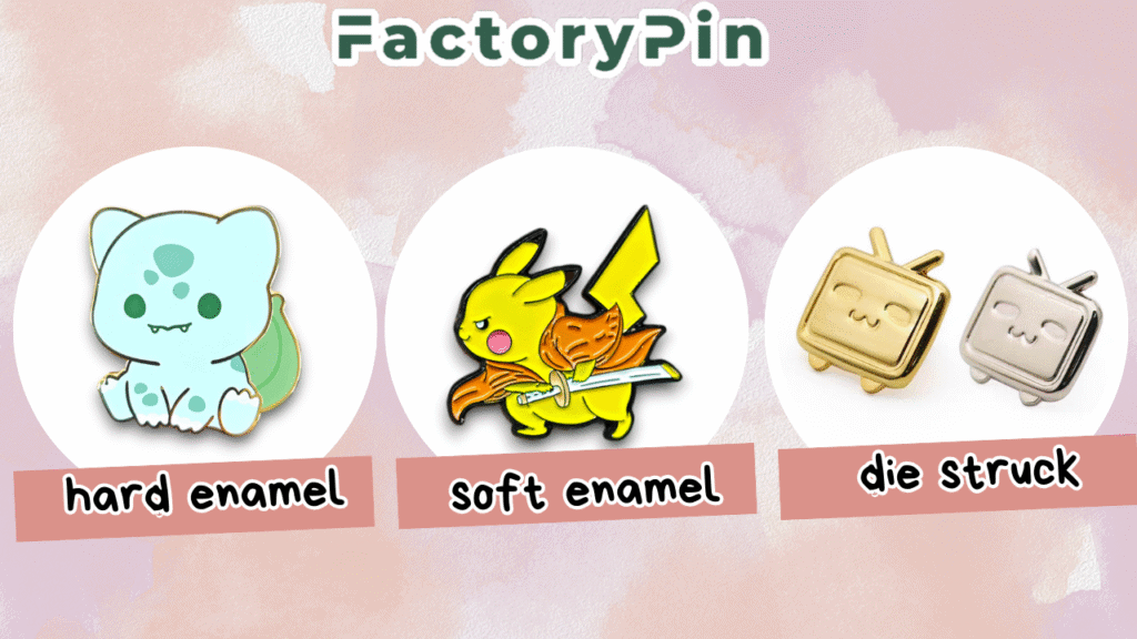 main types of pins
