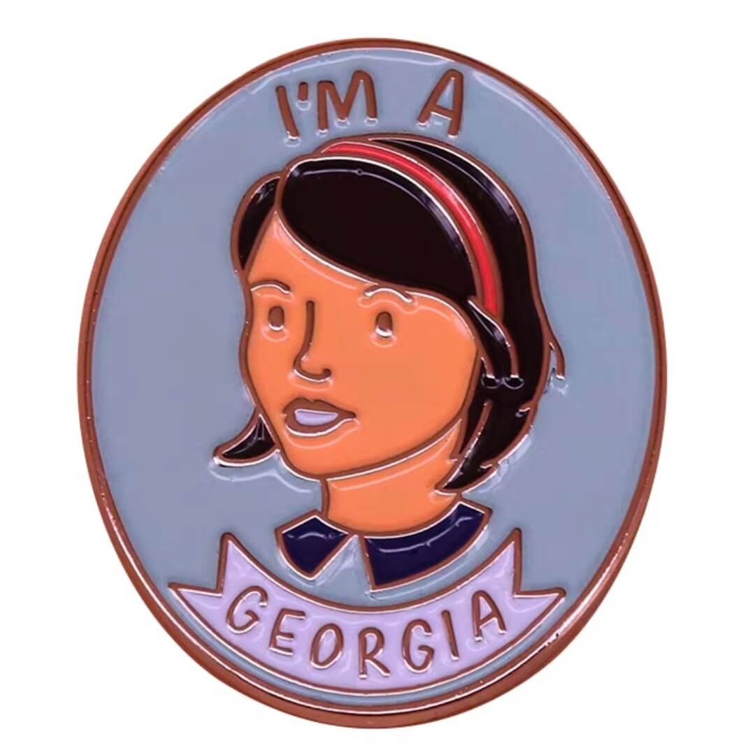 i‘m gergoe lapel pin
