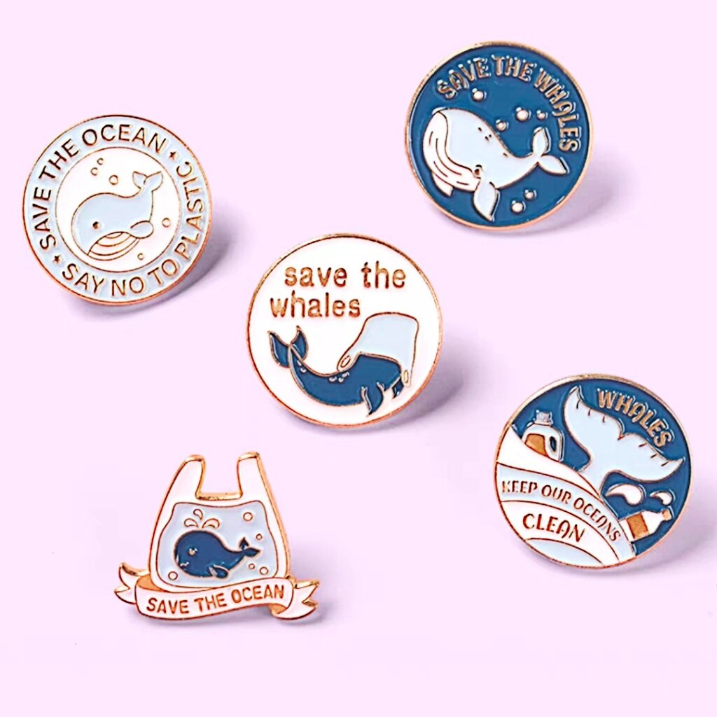 protect the nature lapel pin