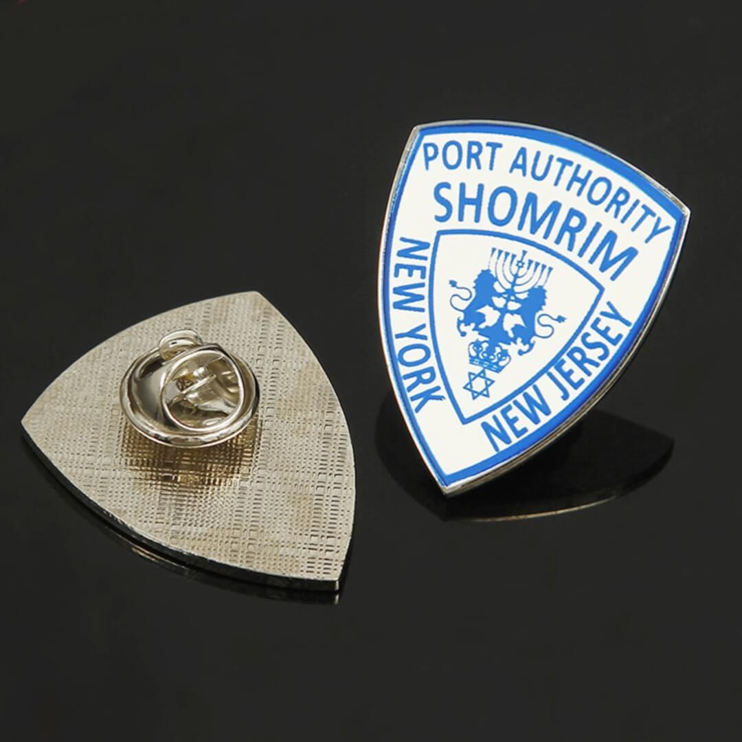 Port Authority Shomrim NJ offset printed pin