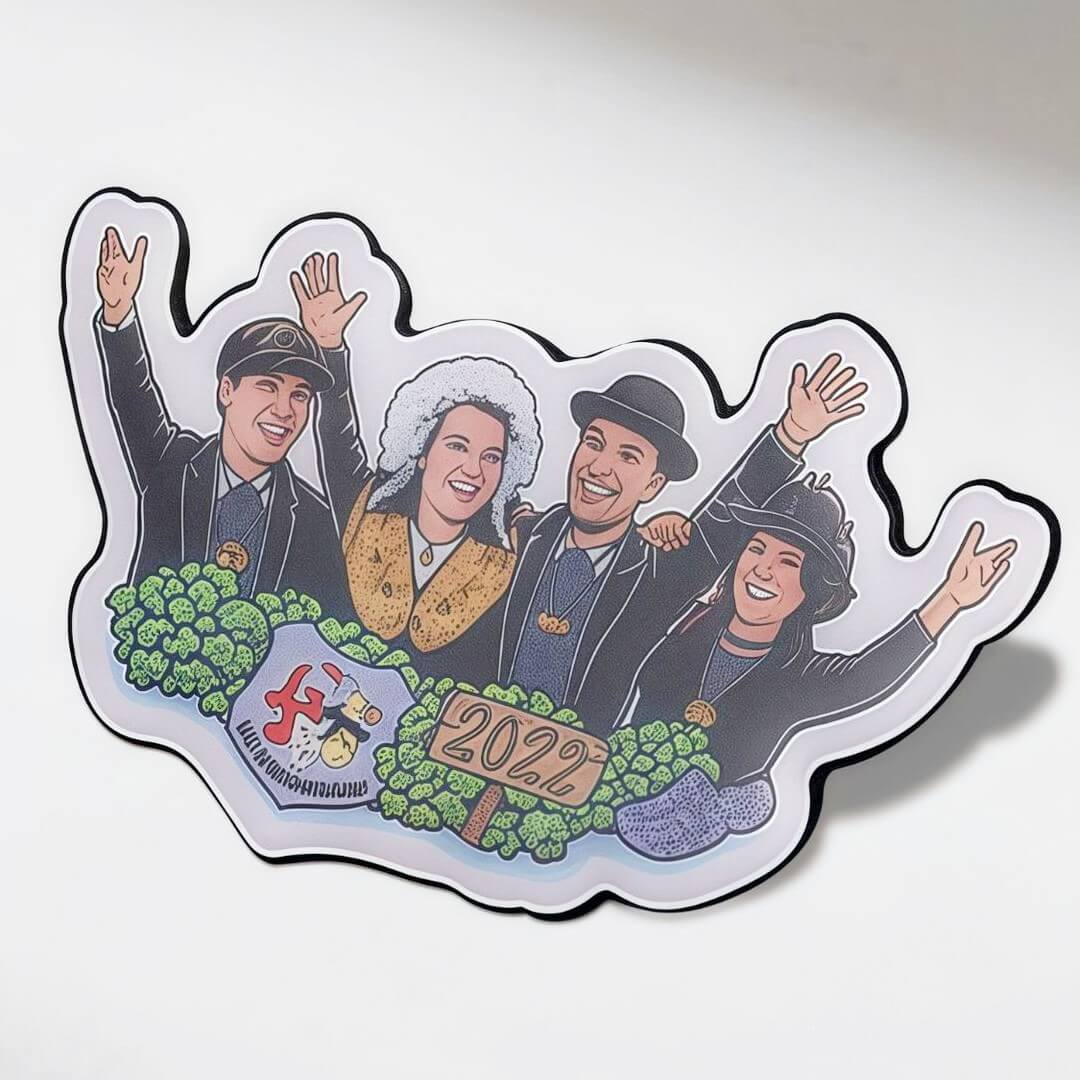 UNN union badge 2022 offset printed pin