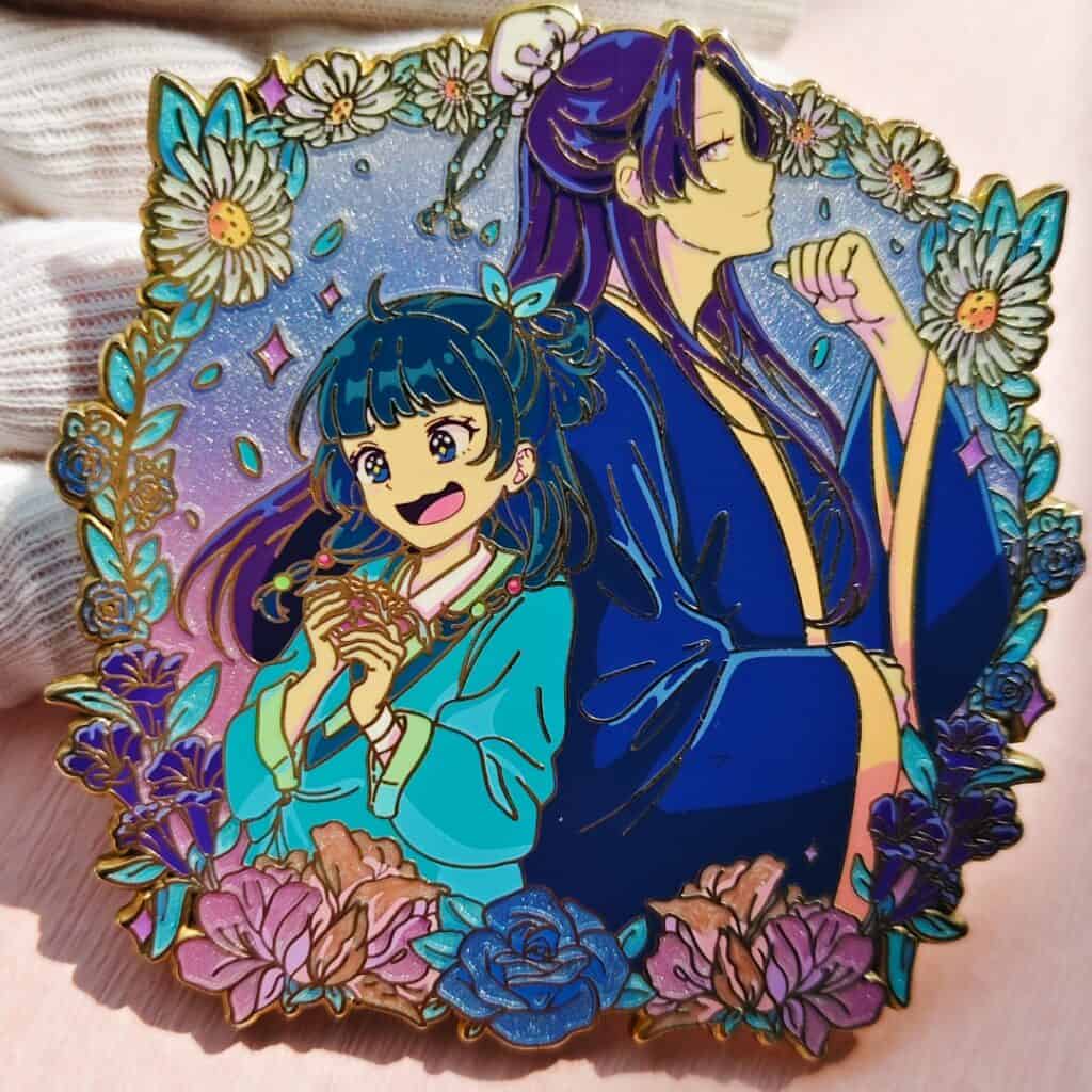 the apothecary diaries enamel pin