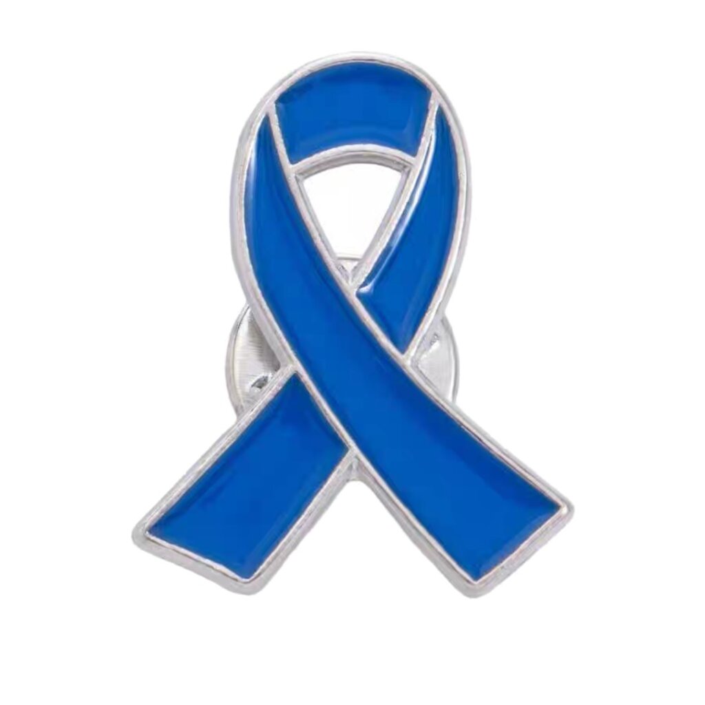 blue ribbon pin