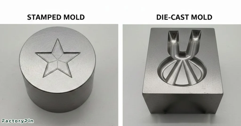 custom medal die cast vs stamp