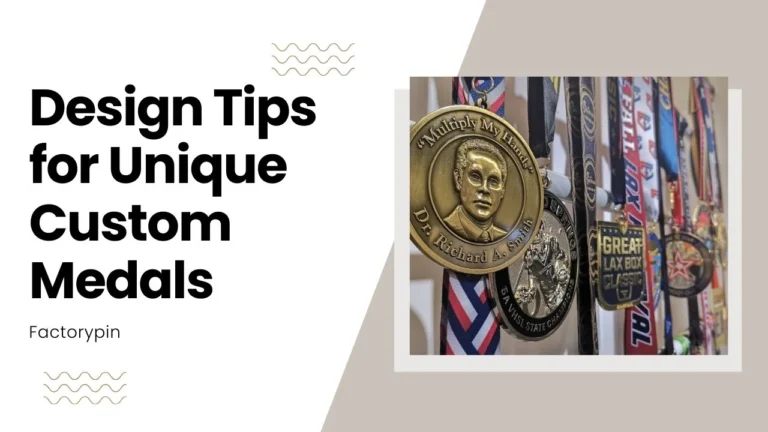design tips for unique custom sports medals