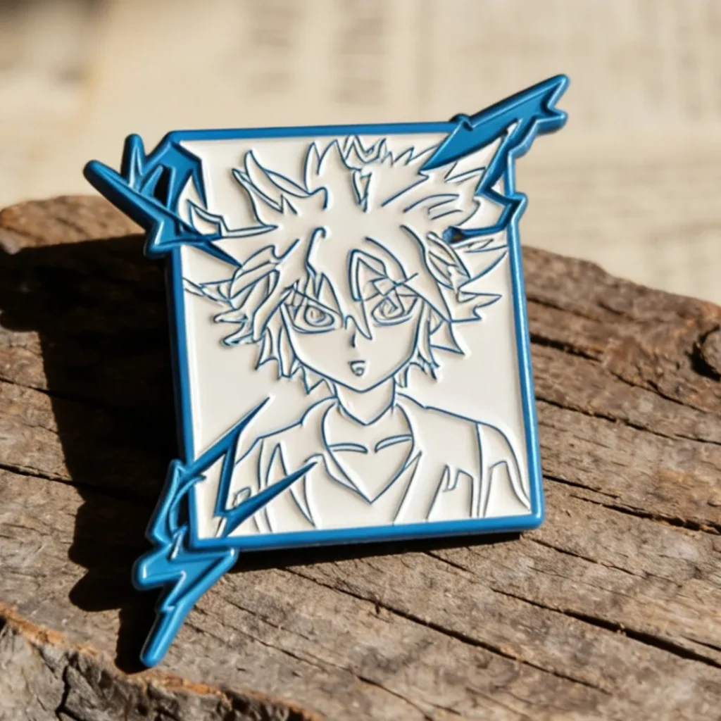 hunterxhunter soft enamel pin
