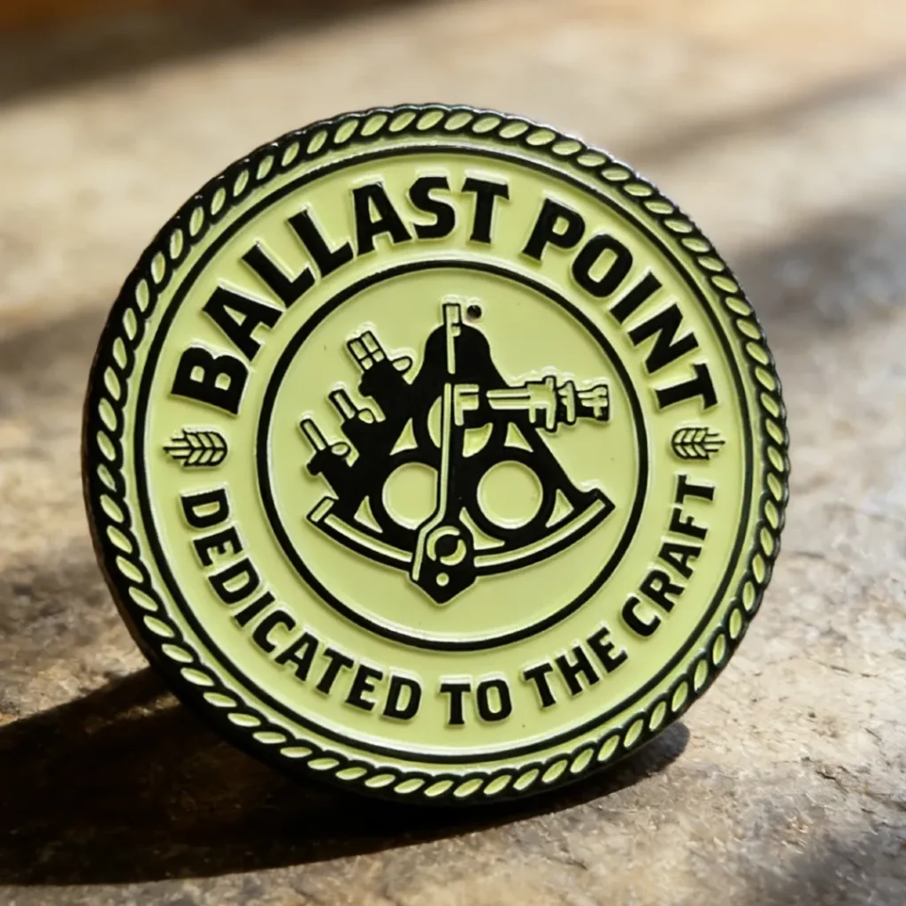 ballast point logo soft enamel pin