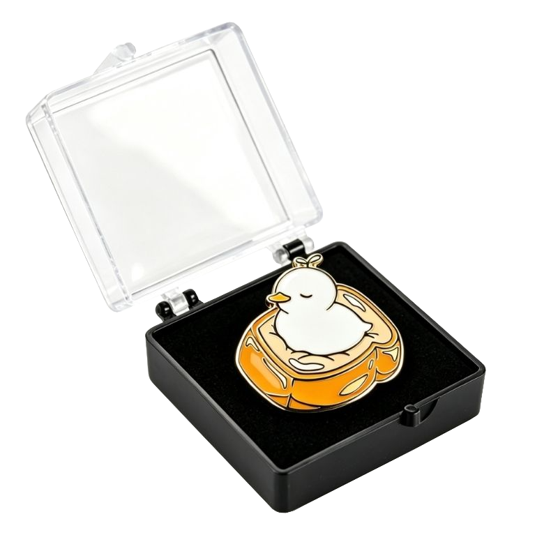 enamel pin packaging plastic box