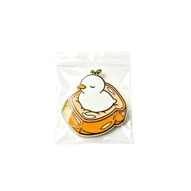 enamel pin packaging poly bag