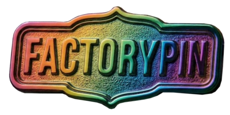 rainbow pin plating