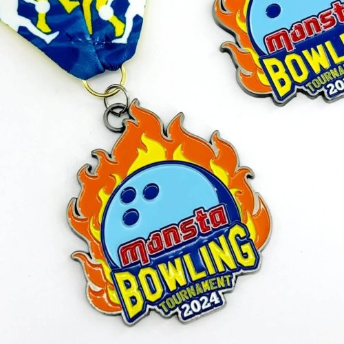 bowling medal
